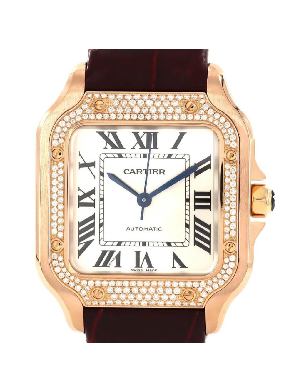 Cartier Santos de Cartier MM PG D PG RG Automatic
